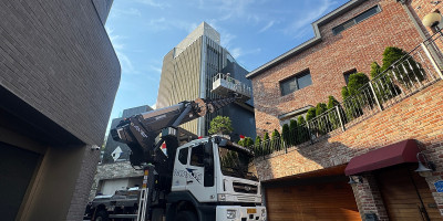 [동탄 유리창청소] 하이엔드 단독주택 - 스카이 & 퓨어워터 시스템으로 완성한 외벽 및 유…